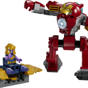 kus osalevad Iron Man ja tema Hulkbusteri robot ning Thanos ja tema lennuk.