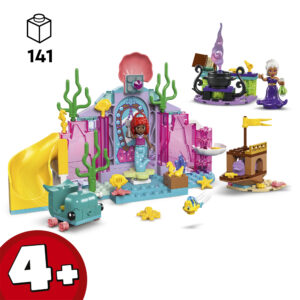 kahe LEGO ǀ Disney mininukufiguuri ja LEGO ǀ Disney kalafiguuriga.