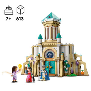kolme LEGO® ǀ Disney mininukufiguuri ja LEGO ǀ Disney Stari figuuri.
