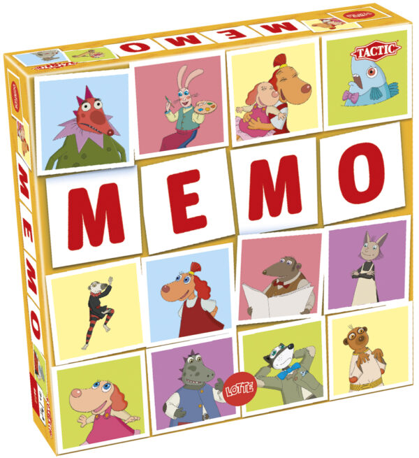Klassikaline memo mäng vahvate Lotte tegelastega!