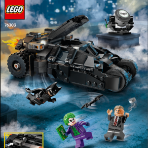 mis sisaldab ikoonilist Batmobilei ja 3 minifiguuri.