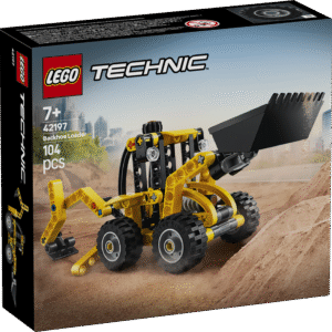 See laste ehitusmängukomplekt sisaldab kokkupandavat LEGO Technic laadurekskavaatorit
