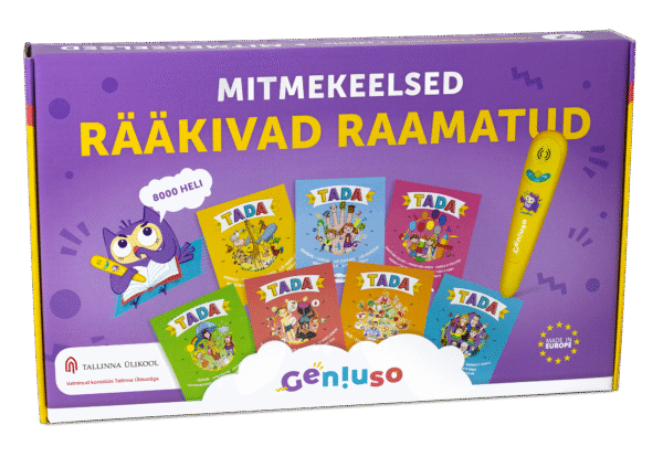 TADA rääkivad raamatud sisaldavad rohkem kui 8000 audiofaili igas keeles.