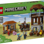 LEGO® Minecraft® Rüüstajate eelpost ja Laastaja annab Minecrafti mängijate kättesse peaga rammiva ja lõugadega haarava laastaja.