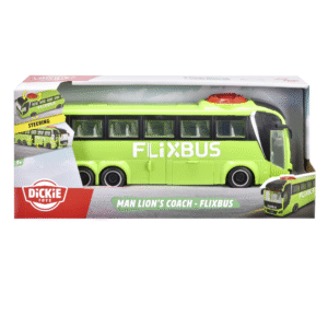 Realistliku disaini ja vastupidava ehitusega buss innustab loovat mängu
