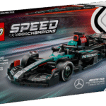 F1 fännid ning lapsed saavad nautida põnevaid võidusõidumänge selle LEGO Speed Championsi Mercedes-AMG PETRONAS F1 Teami mänguautoga.