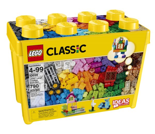 LEGO Classic vahva suur mängukast innustab oma paljude akende ja ustega majade