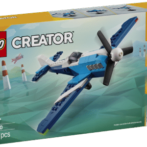 Lapsed saavad LEGO Creator Lennukid: võidusõidulennuki komplektiga taevasse tõusta ja seejärel selle reaktiivlennukiks või helikopteriks ümber ehitada.