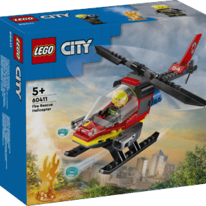 Lastest saavad selle LEGO® City Tuletõrjehelikopter mänguasjaga