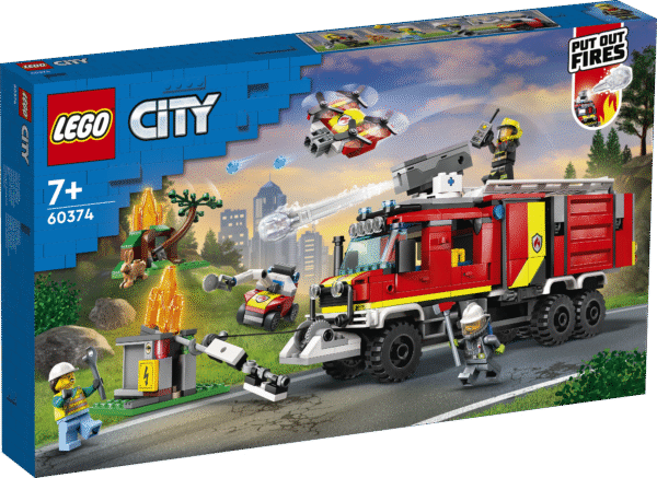 Detailiderohke LEGO® City tuletõrjemängukomplekt