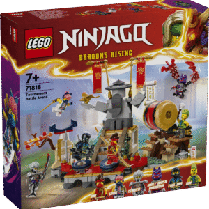 LEGO® NINJAGO® Turniiri lahinguareen ninjamängukomplekt 6 NINJAGO minifiguuriga