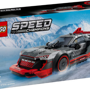 Autofännidele meeldib see klotsidest kokkupandav LEGO Speed Champions Audi S1 e-tron quattro võidusõiduauto mudel