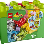 Selle mudilastele mõeldud esimeseks LEGO® DUPLO® komplektiks sobiva hoiukastiga mängukomplektiga saate tutvustada alustavatele ehitajatele loomingulise mängu võlusid ja toetada lapse arengut.