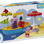 LEGO® DUPLO® Põrsas Peppa rollimängu mänguasi eelkooliealistele lastele aitab arendada väikelaste peenmotoorikat
