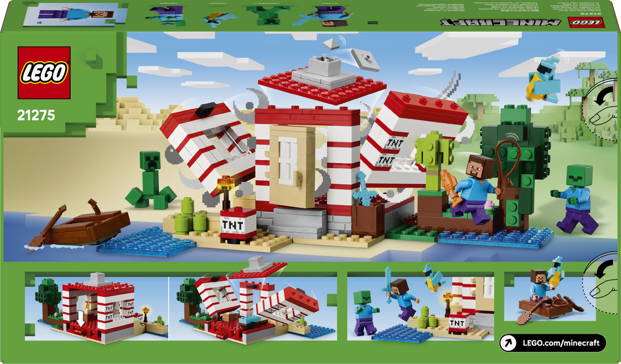 image_raw kui nad ehitavad ja esitlevad TNT džunglimaja LEGO® videomängu fännikaupa.