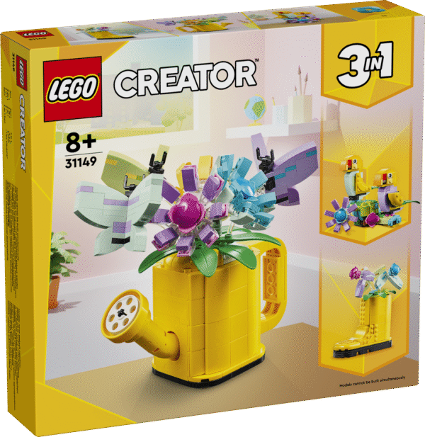 Lisa igale ruumile värvi selle LEGO® Creator: Lilled kastekannus kolm ühes mänguasjaga