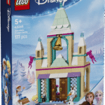 Erguta loomingulist mängu Disney Frozeni lossi ehituskomplektiga koos kamina