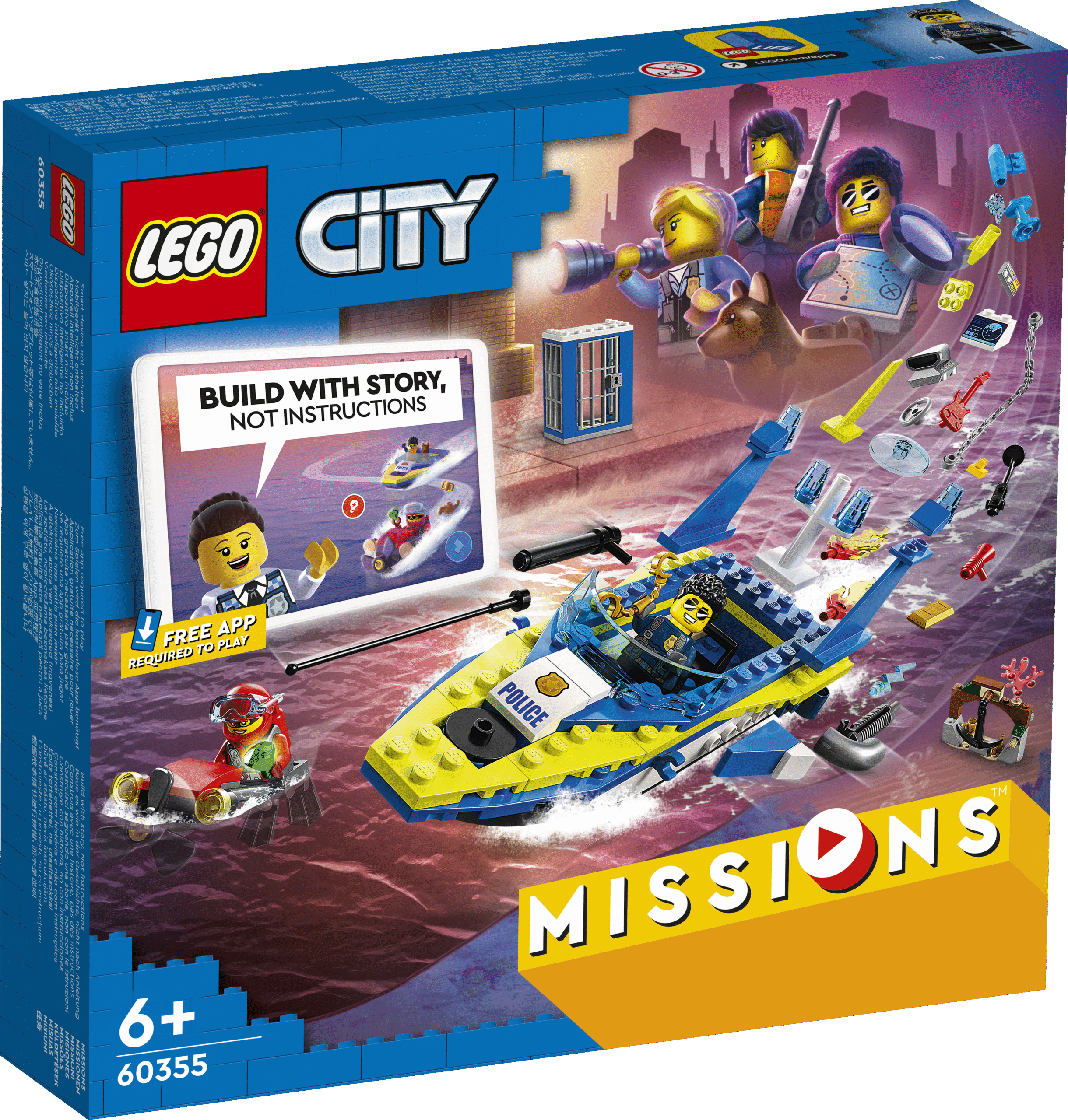 LEGO City Veepolitsei uurimismissioonid .