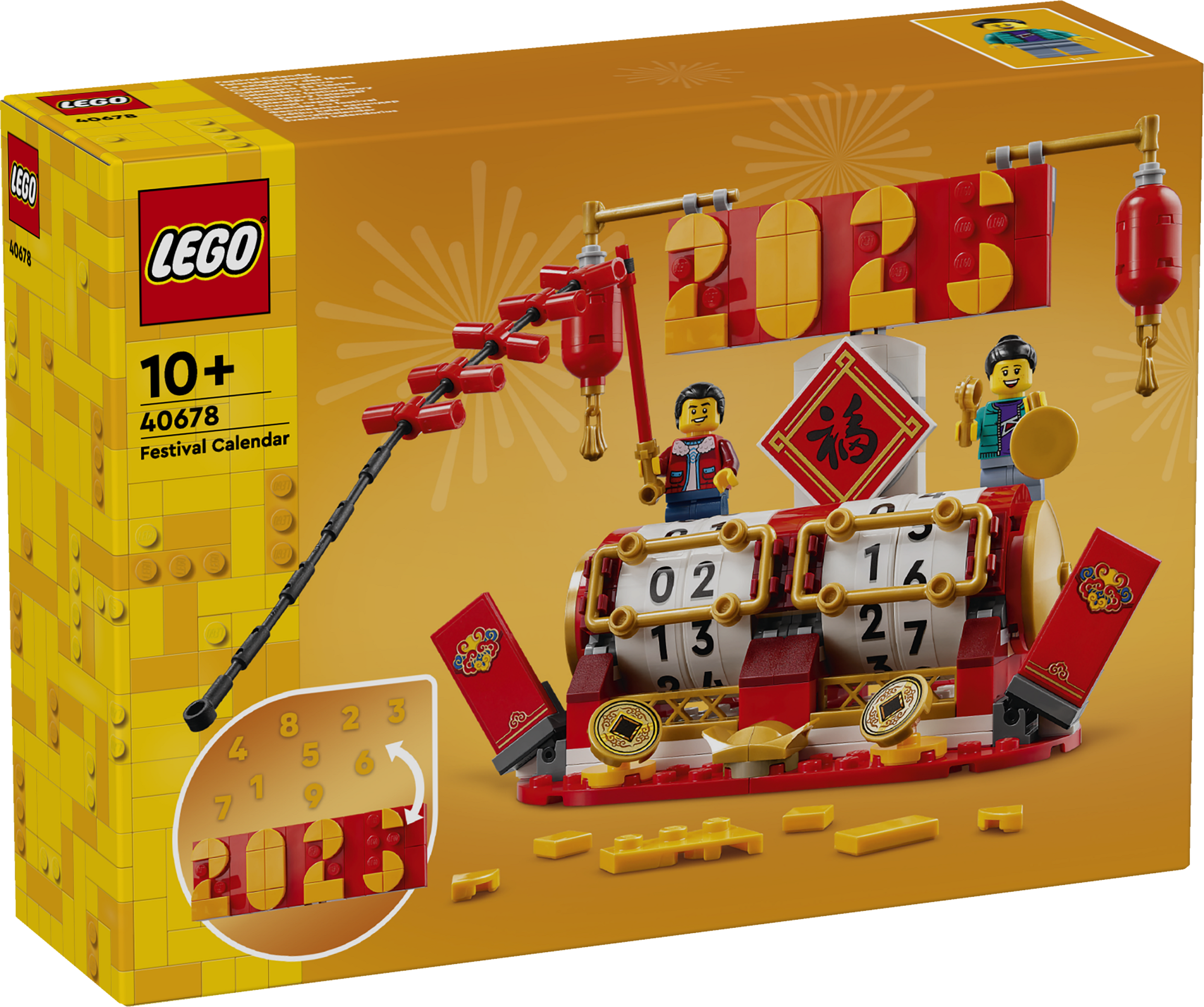 LEGO Icons Festivalikalender Lapsed saavad olla loomingulised LEGO kalendri abil