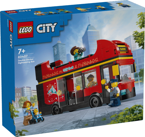 Kingi lastele pilet seiklemiseks LEGO City bussiga
