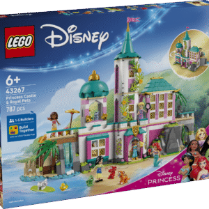 Rõõmusta last või Disney printsessi fänni selle LEGO® ǀ Disney kokkupandava mängulossi komplektiga