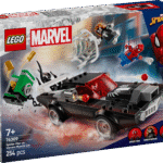 LEGO Marvel Spider-Man vs. Venomi muskelauto on lahe kuulsate tegelaskujudega ehitus- ja mängukomplekt