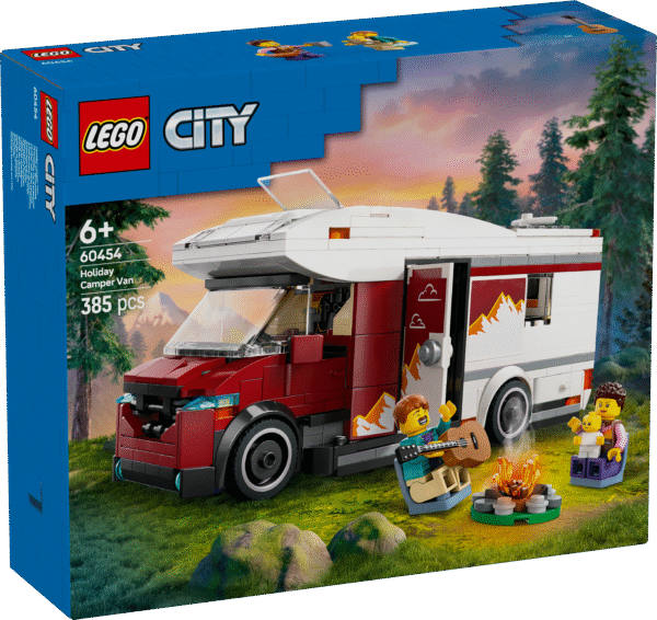 Selle toreda LEGO City puhkuseseikluse autosuvilaga