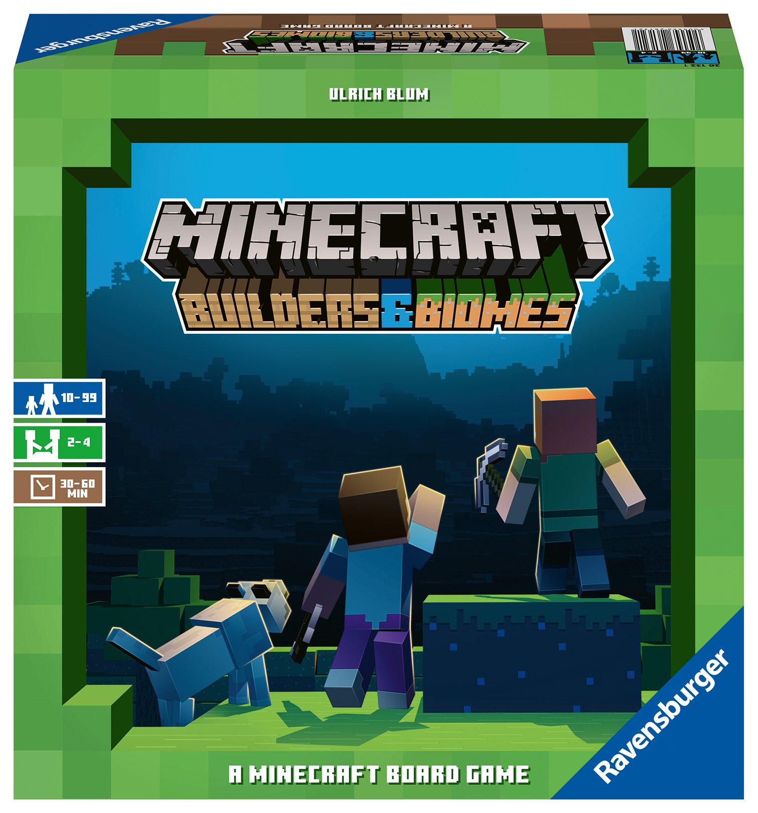 Ravensburger lauamäng Minecraft Builders & Biomes Põnev ja väljakutsuv mäng Minecrafti huvilistele!