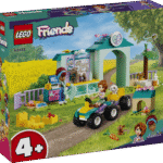 LEGO® Friends farmiloomade loomakliiniku mänguasjaga on kaasas palju rollimängutarvikuid