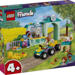 LEGO® Friends farmiloomade loomakliiniku mänguasjaga on kaasas palju rollimängutarvikuid
