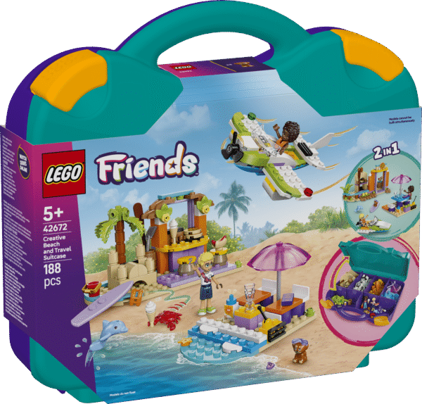 LEGO ehituskomplekt sisaldab kolme mudelit