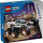 Lapsed saavad navigeerida uutes maailmades mängukomplektiga LEGO® City Kosmoseavastaja kulgur ja tulnukaelu