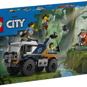 LEGO City džungliuurija mängukomplekt 6-aastastele ja vanematele lastele