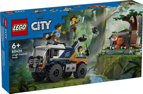 LEGO City džungliuurija mängukomplekt 6-aastastele ja vanematele lastele