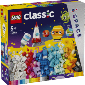 Komplektist LEGO® Classic: Loomingulised kosmoseplaneedid leiavad lapsed 5 kosmosemänguasja