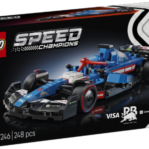 Ehita omaenda Visa Cash App RB VCARB 01 F1 võidusõiduauto selle LEGO Speed Championsi ehituskomplektiga