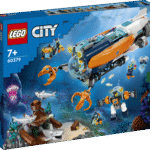 Kvaliteetse mitmefunktsioonilise mängukomplektiga LEGO® City Süvamereuuringute allveelaev ootab lõputult uurimisseiklusi.