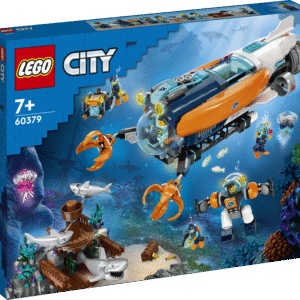 Kvaliteetse mitmefunktsioonilise mängukomplektiga LEGO® City Süvamereuuringute allveelaev ootab lõputult uurimisseiklusi.