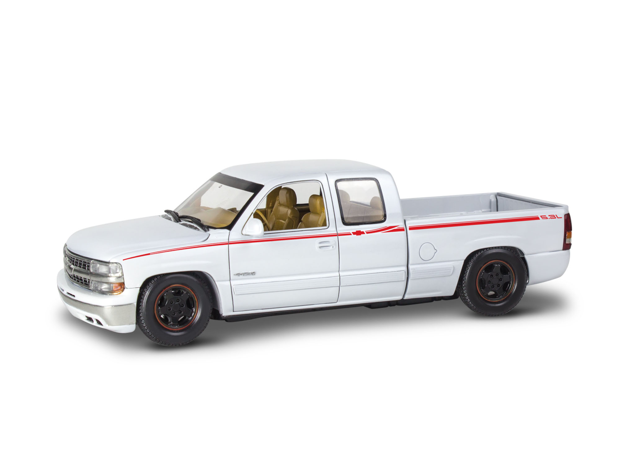 Revell liimitav mudel 1999 Chevy Silverado Custom Pickup 1:25 Kas olete mudelite kokkupanekul algaja või proff