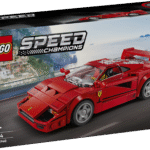 Lapsed ja autofännid saavad mängukomplektiga LEGO Speed Champions Ferrari F40 Supercar ehitada