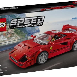 Lapsed ja autofännid saavad mängukomplektiga LEGO Speed Champions Ferrari F40 Supercar ehitada