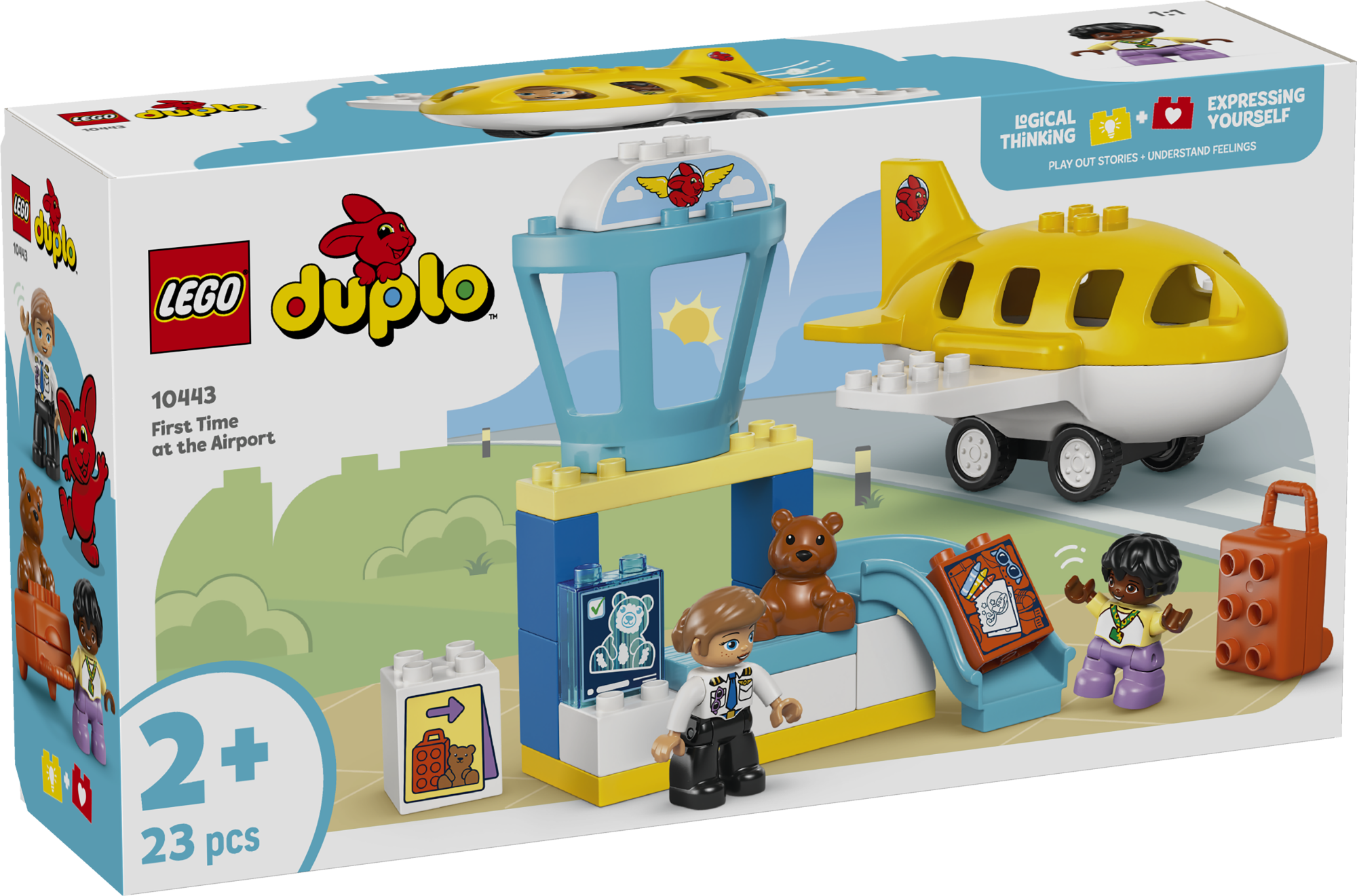 LEGO DUPLO Esimene kord lennujaamas Õppemänguasi eelkooliealistele lastele