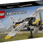 See lennukimudelikomplekt sisaldab kokkupandavat pöörleva propelleriga LEGO Technic kerglennukit ja on suurepärane kingitus lastele.