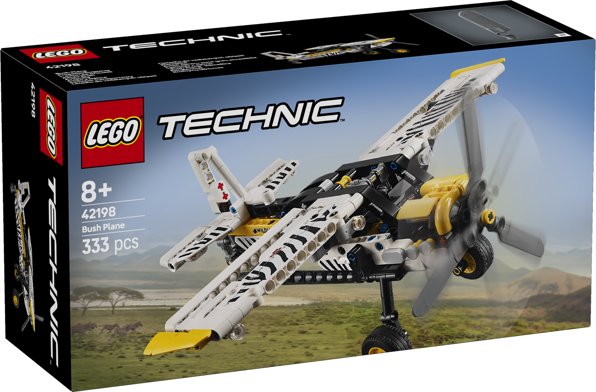 LEGO Technic Kerglennuk See lennukimudelikomplekt sisaldab kokkupandavat pöörleva propelleriga LEGO Technic kerglennukit ja on suurepärane kingitus lastele.