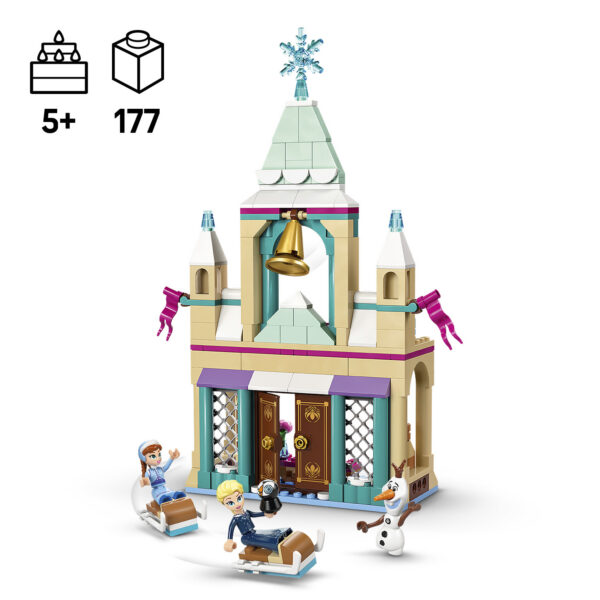 3 LEGO Disney tegelaskuju ja muuga.