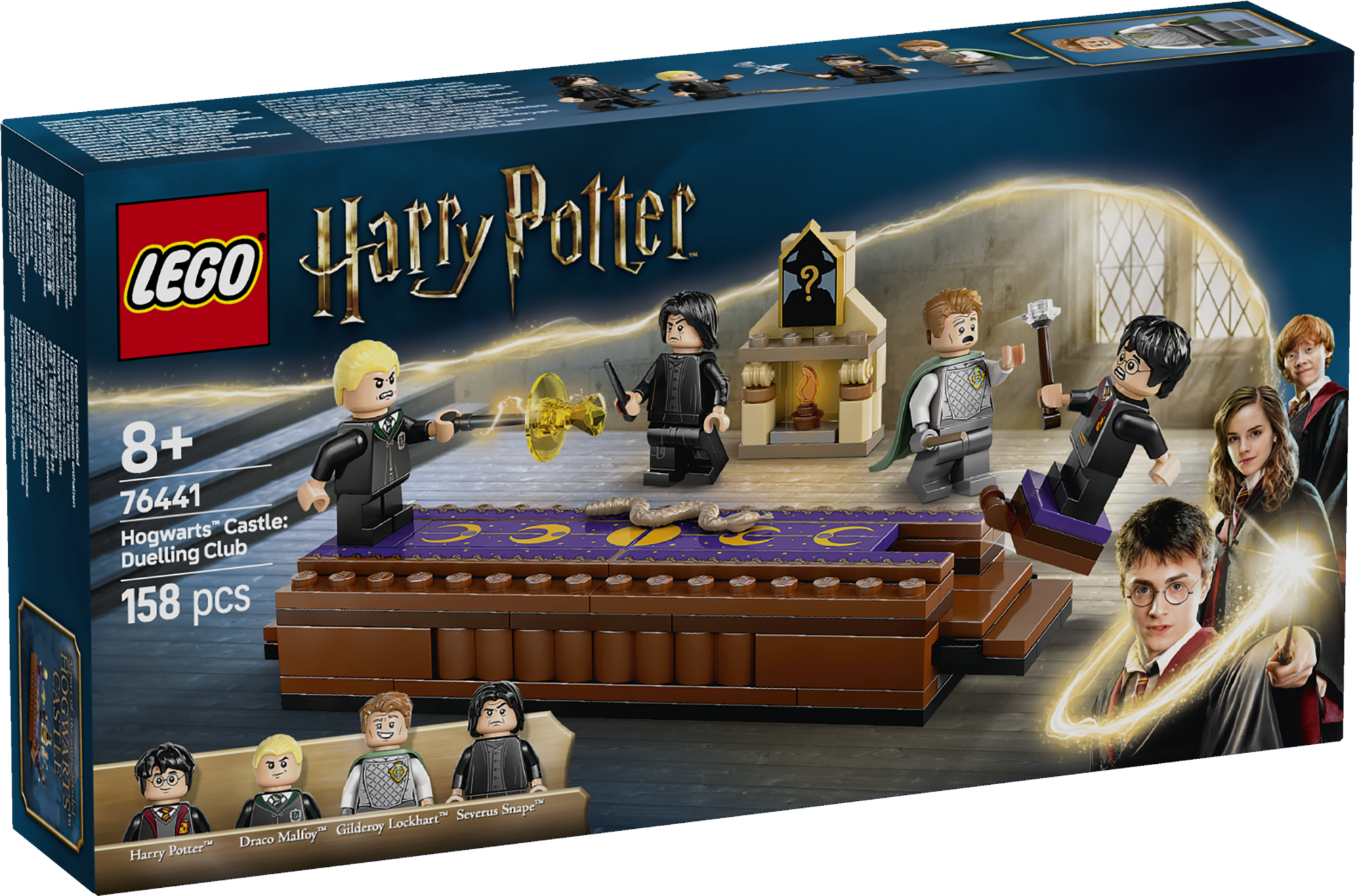 LEGO Harry Potter Sigatüüka loss: duelliklubi See kvaliteetne Harry Potteri ja saladuste kambri mängukomplekt on lõbus igapäevakingitus lastele