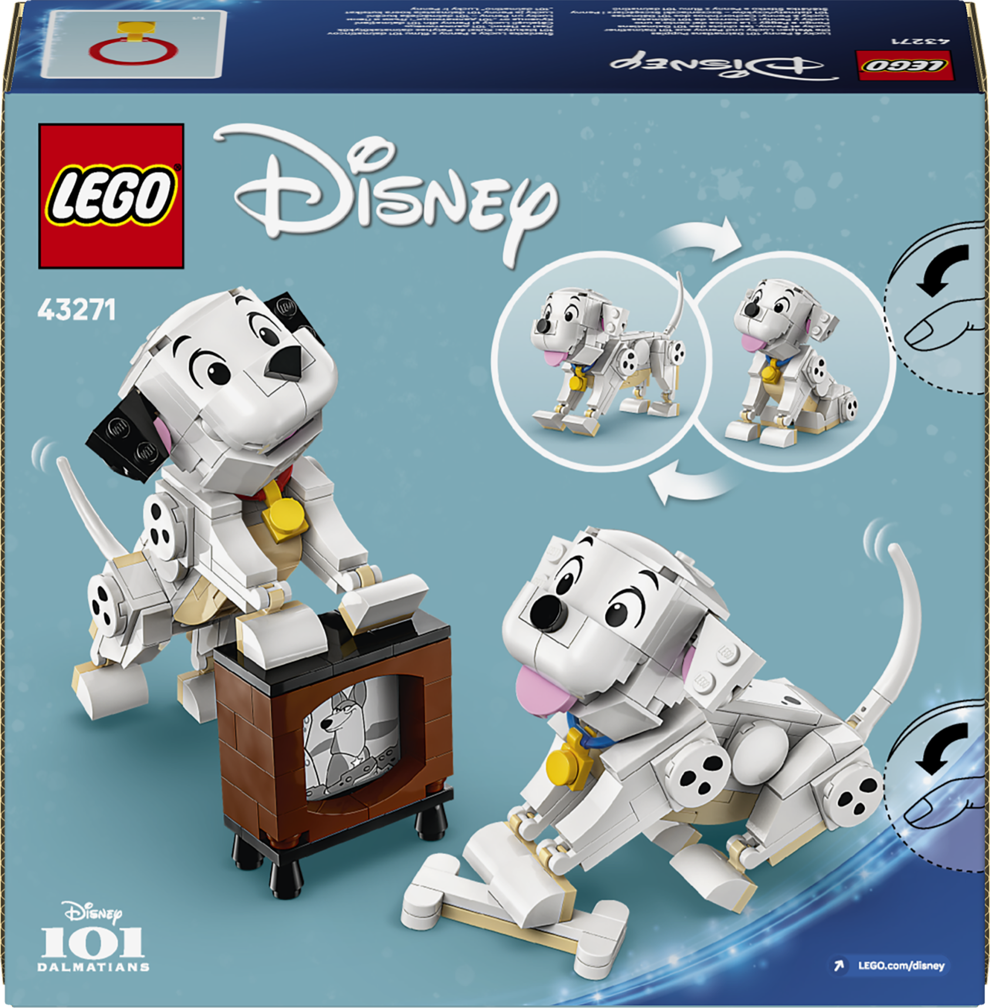 image_raw poisse ja fänne selle LEGO® ǀ Disney ehitusmänguasjaga