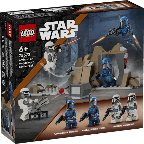 Mängi Mandalore'il põnevaid reaktiivseadme lahinguid LEGO® Star Wars: The Mandalorian ehituskomplektiga