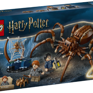 Mängi selles lastele mõeldud LEGO Harry Potteri komplektis. maagilisi lugusid keelatud metsas koos hiiglasliku ämbliku Aragogi