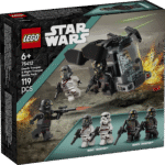 Transpordi Death Troopereid ja Night Troopereid selle LEGO® Star Wars: Ahsoka™ ehitusmänguasjaga lastele